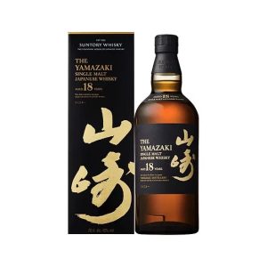The Yamazaki 18 Year Old Single Malt Whisky with Gift Box (700ml)