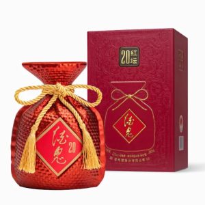 2024 JIUGUI LIQUOR HONGTAN 酒鬼酒 紅壇20 馥郁香型白酒（500ml) [52%]